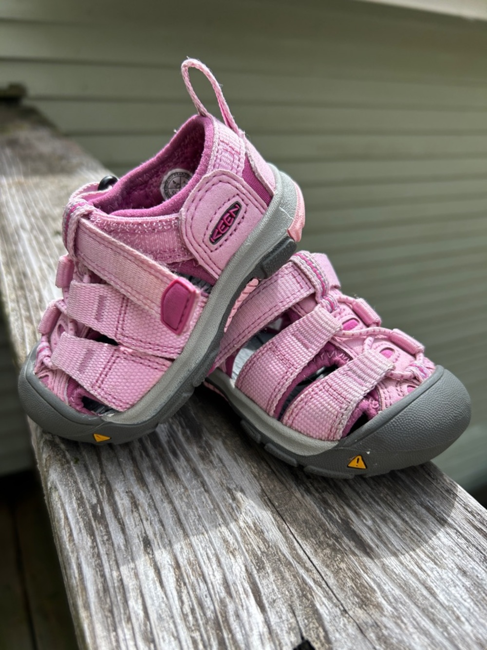 Keen Pink Kids' Closed-Toe Sport Sandals
